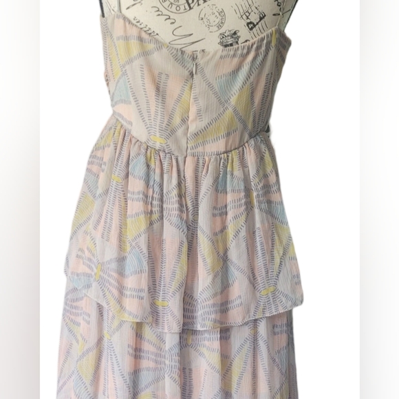 MATTY. SOFT FLOWY MAXI DRESS GORGEOUS!!!! SIZE M - Picture 11 of 13